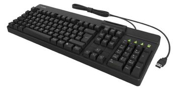 KeySonic TAS KSK-8040U-CRT Smart Cardreader schwarz - TL: Deutsch, QWERTZ von LumaTech