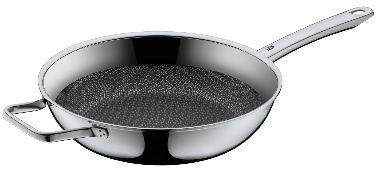 WMF Profi Resist 1756486411 - Rund - Allzweckpfanne - Schwarz - Edelstahl - PermaDur - WMF Atelier - Profi Resist