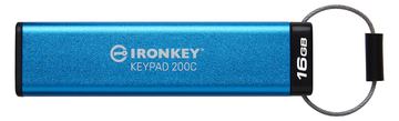 Kingston IronKey Keypad 200C - USB-Flash-Laufwerk - 16 GB von LumaTech