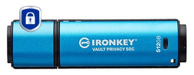 Kingston IronKey Vault Privacy 50C IKVP50C - USB-Flash-Laufwerk