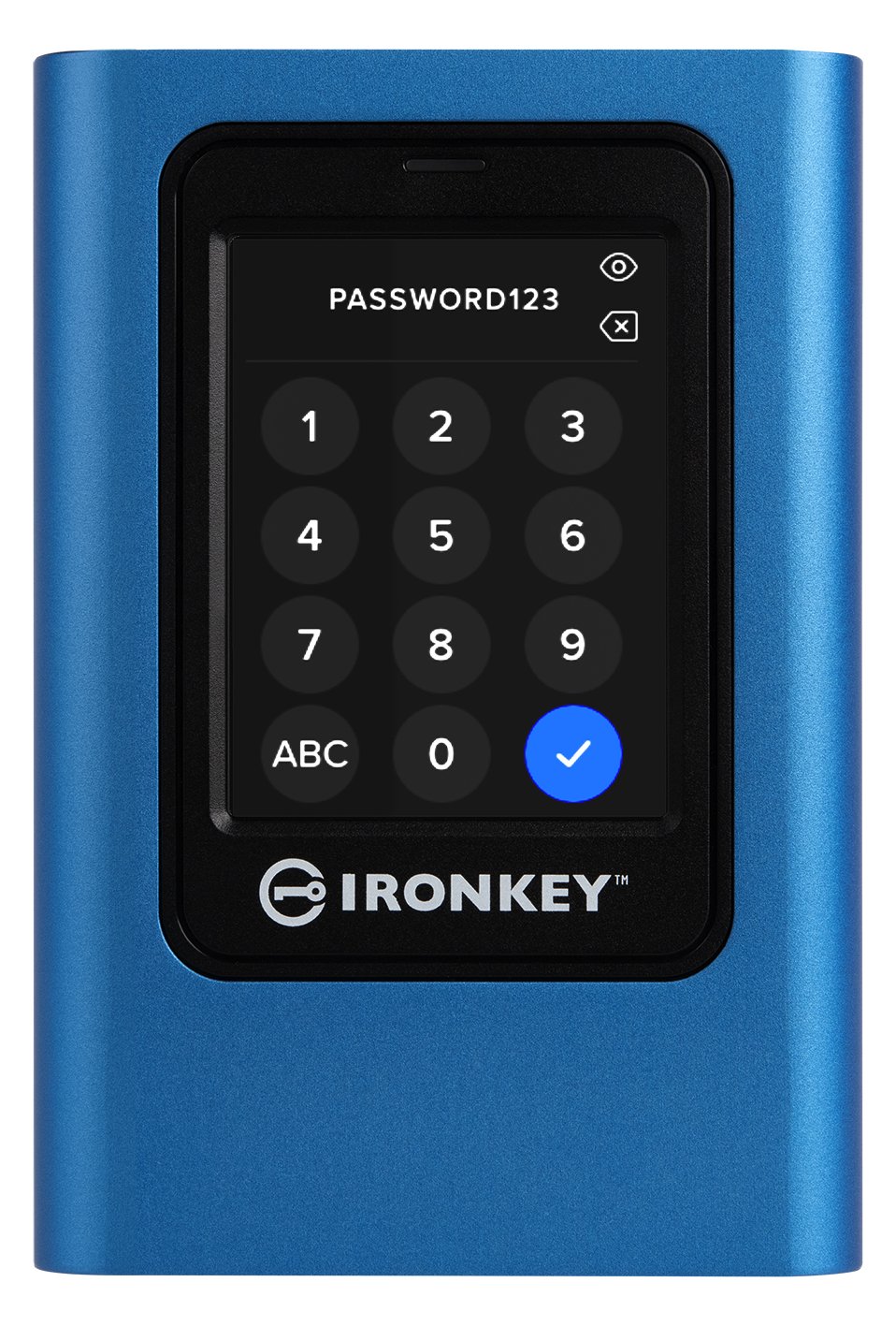 Kingston IronKey Vault Privacy 80 - SSD - verschlüsselt - 1920 GB - extern (tragbar)