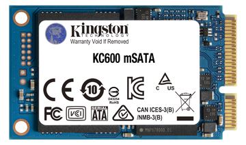 Kingston KC600 - SSD - verschlüsselt - 1024 GB - intern - mSATA - SATA 6Gb/s - 256-Bit-AES - Self-Encrypting Drive von LumaTech