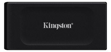 Kingston XS1000 - SSD - 2 TB - extern (tragbar) - USB 3.2 Gen 2 (USB-C Steckverbinder) - schwarz von LumaTech
