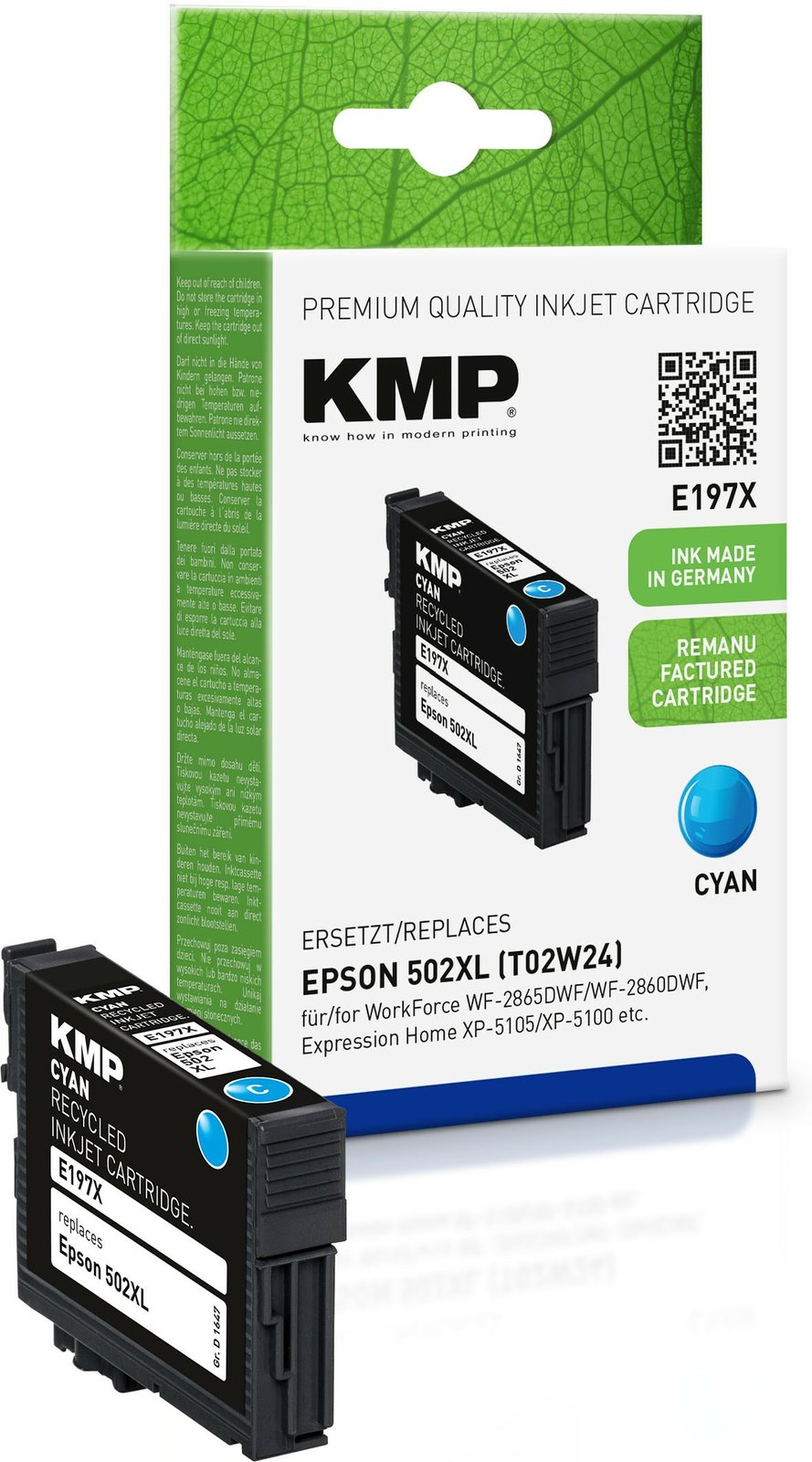 KMP 1647,4003 - Hohe (XL-) Ausbeute - 6,5 ml - 470 Seiten - 1 Stück(e) - Einzelpackung