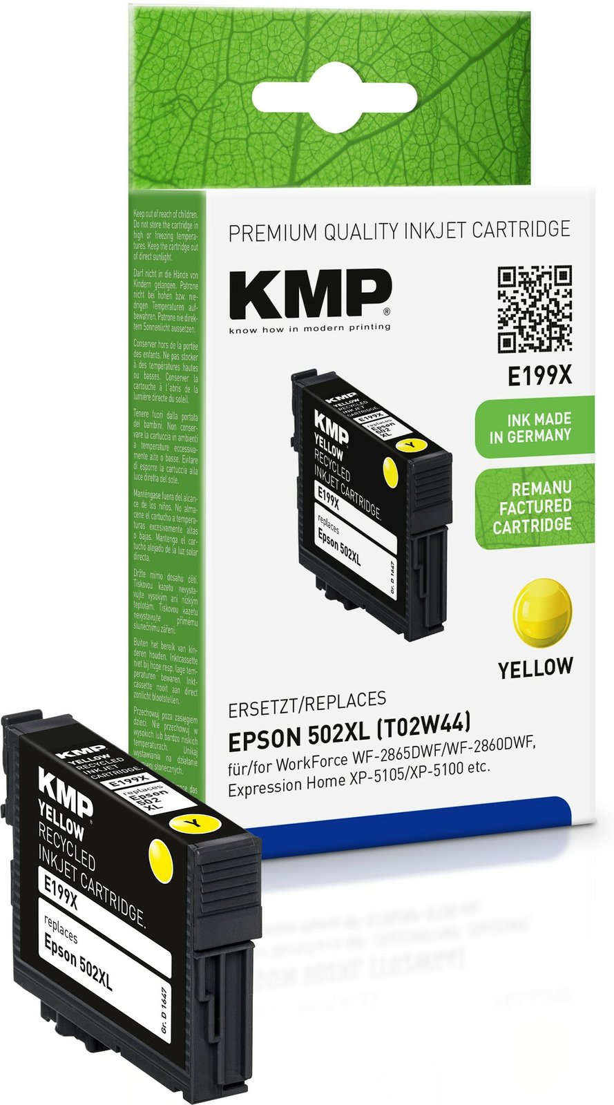 KMP 1647,4009 - Hohe (XL-) Ausbeute - 6,5 ml - 470 Seiten - 1 Stück(e) - Einzelpackung