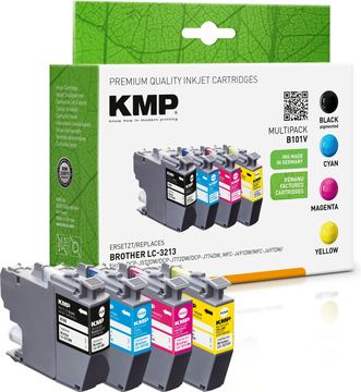 KMP B101V - 4er-Pack - Schwarz, Gelb, Cyan, Magenta von LumaTech