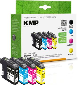 KMP B62VX - 4er-Pack - Schwarz, Gelb, Cyan, Magenta - kompatibel - Tintenpatrone von LumaTech