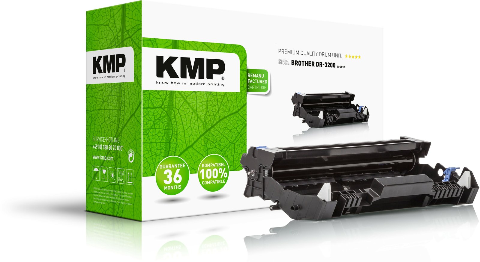 KMP B-DR18 - Kompatibel - Trommeleinheit - für Brother DCP-8070
