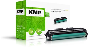 KMP H-DR185 - Schwarz - kompatibel - Trommeleinheit (Alternative zu: HP 126A, HP CE314A) von LumaTech