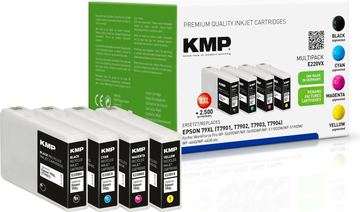 KMP MULTIPACK E220VX - 4er-Pack - Hohe Ergiebigkeit - Schwarz, Gelb, Cyan, Magenta - kompatibel - Tintenpatrone von LumaTech