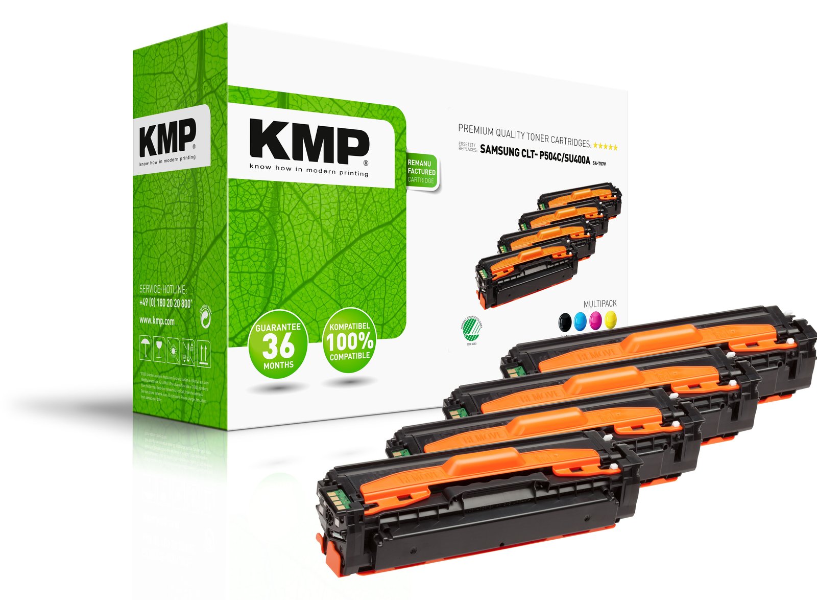 KMP SA-T57V - 2500 Seiten - 1800 Seiten - Schwarz - Cyan - Magenta - Gelb - 4 Stück(e)