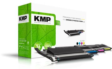 KMP SA-T89V - 4er-Pack - Schwarz, Gelb, Cyan, Magenta - kompatibel - Tonerpatrone von LumaTech