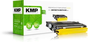 KMP Schwarz - kompatibel - Tonerpatrone (Alternative zu: Brother TN2000) von LumaTech