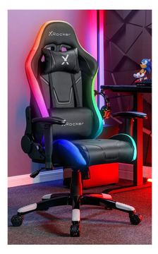 XRocker Agility Compact eSports - Gaming-Buerodrehstuhl für Kinder & Teenager von LumaTech