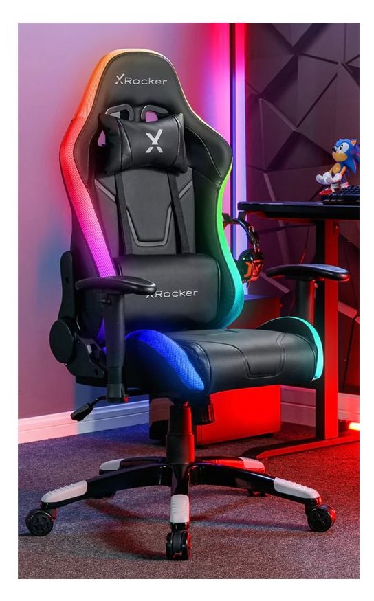 XRocker Agility Compact eSports - Gaming-Buerodrehstuhl für Kinder & Teenager von LumaTech