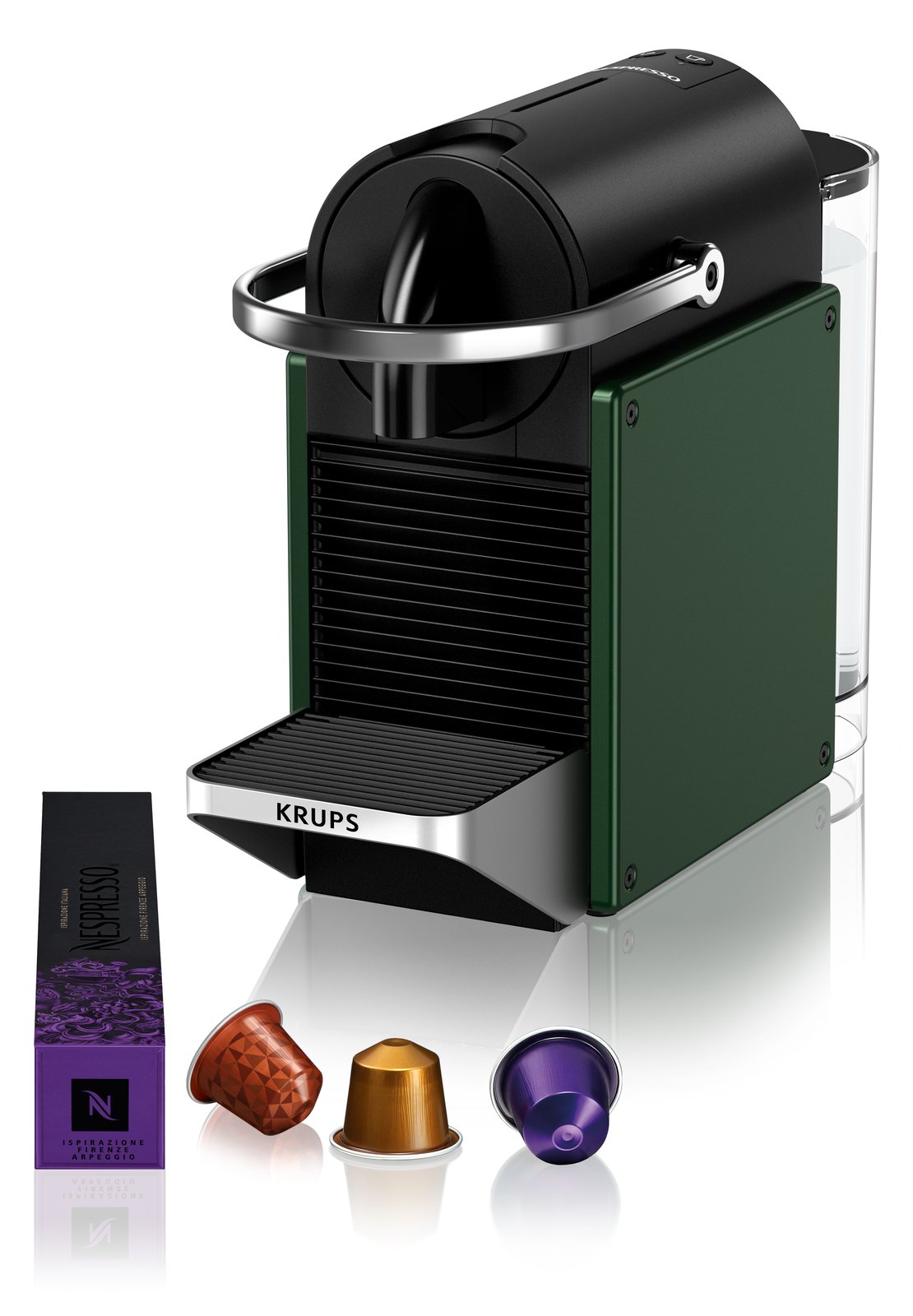 Krups Nespresso XN 3063 Pixie Coffee Machine grün by