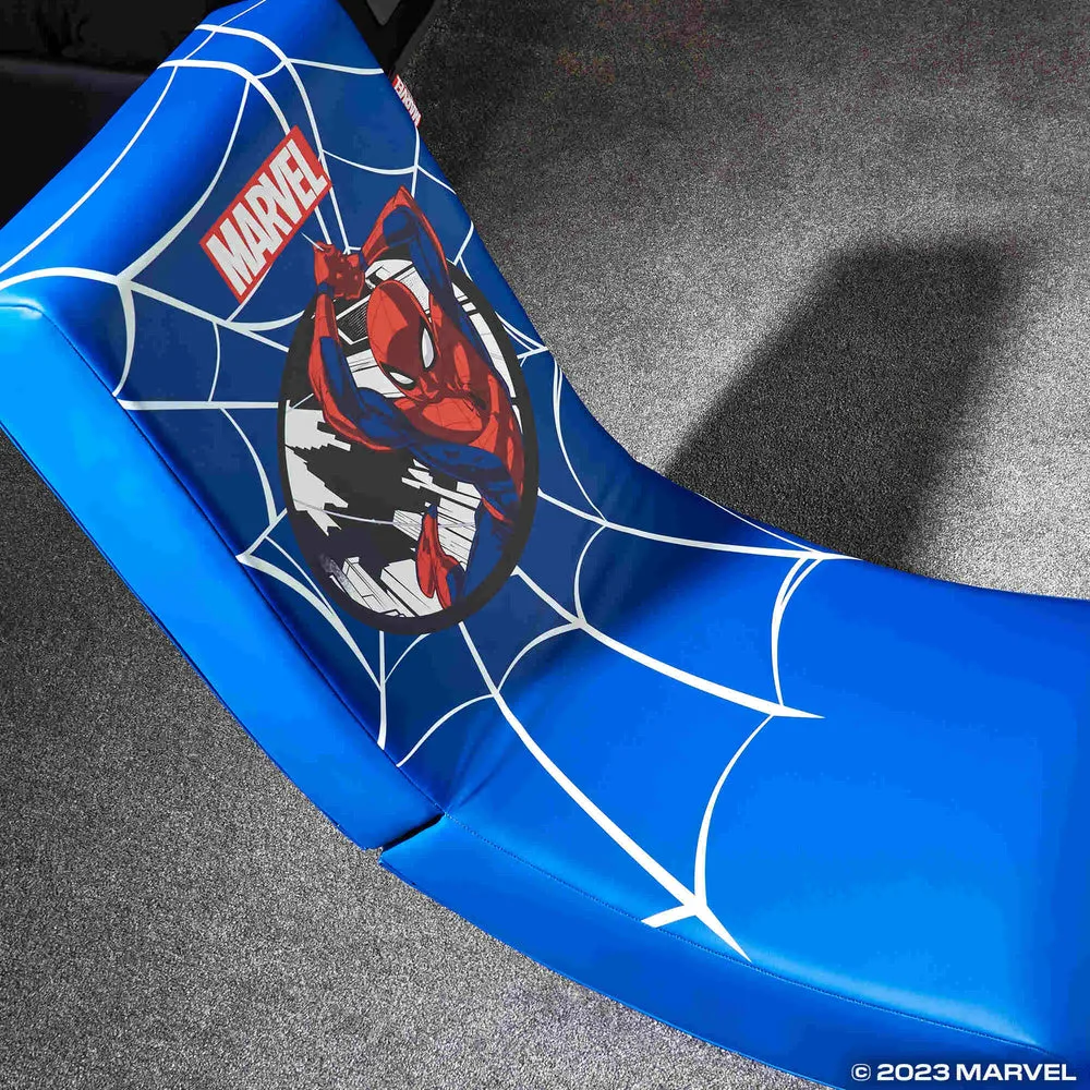 XRocker Gaming Bodensessel blau Marvel/Spider-Man/klappbar, Ansicht 3