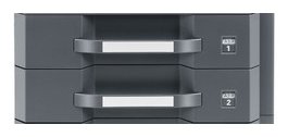 Kyocera PF 791 - Medienfach / Zuführung - 1000 Blätter in 2 Schubladen (Trays)