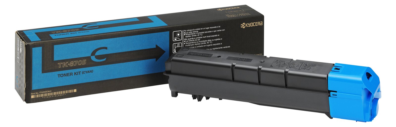 Kyocera TK 8705C - Cyan - Original - Tonerpatrone