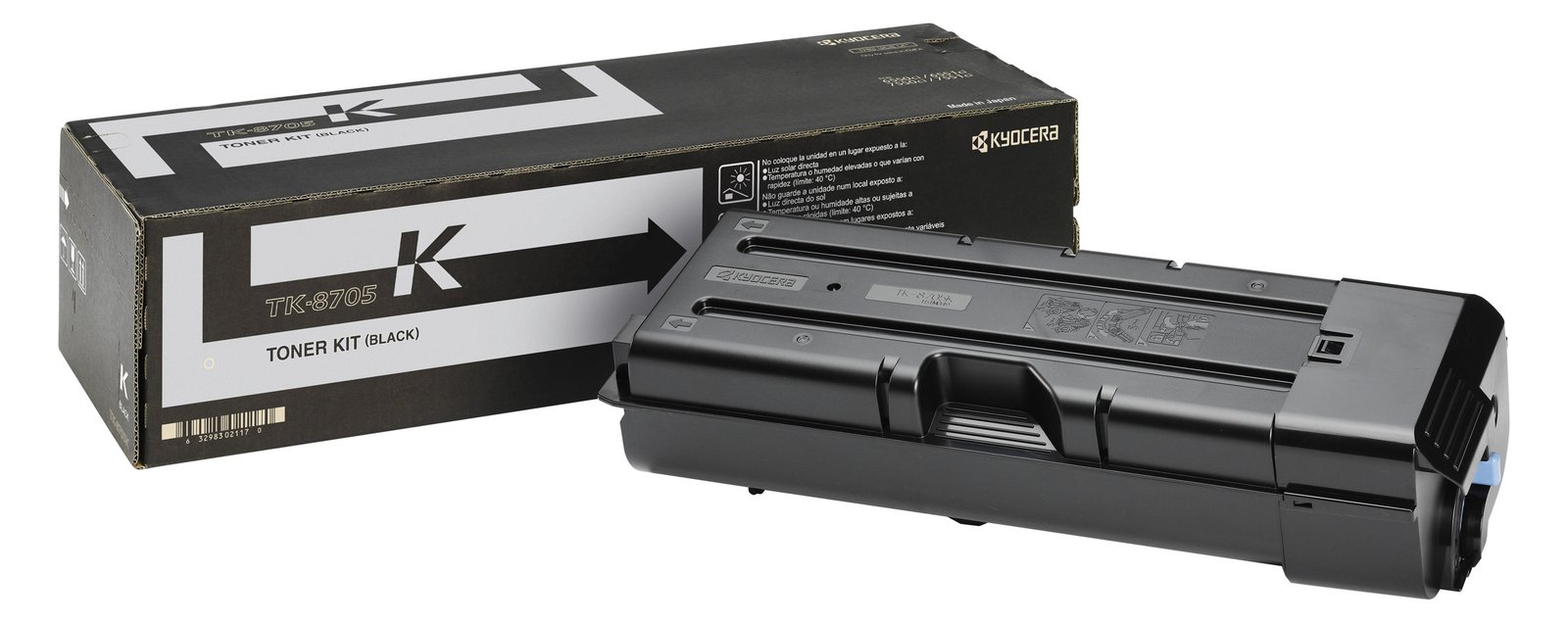 Kyocera TK 8705K - Schwarz - original - Tonerpatrone