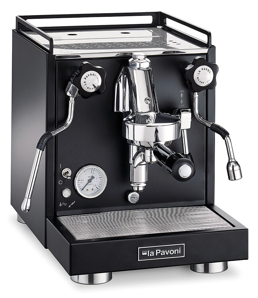 La Pavoni Espressomachine LPSCCB01EU New Cellini classic black Schwarz