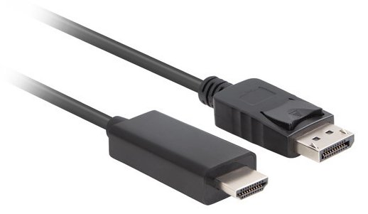 Lanberg CA-DPHD-11CC-0050-BK - DisplayPort - HDMI - 5 m - Schwarz