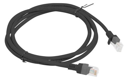 Lanberg PCU5-10CC-0150-BK - 1,5 m - Cat5e - U/UTP (UTP) - RJ-45 - RJ-45 - Schwarz