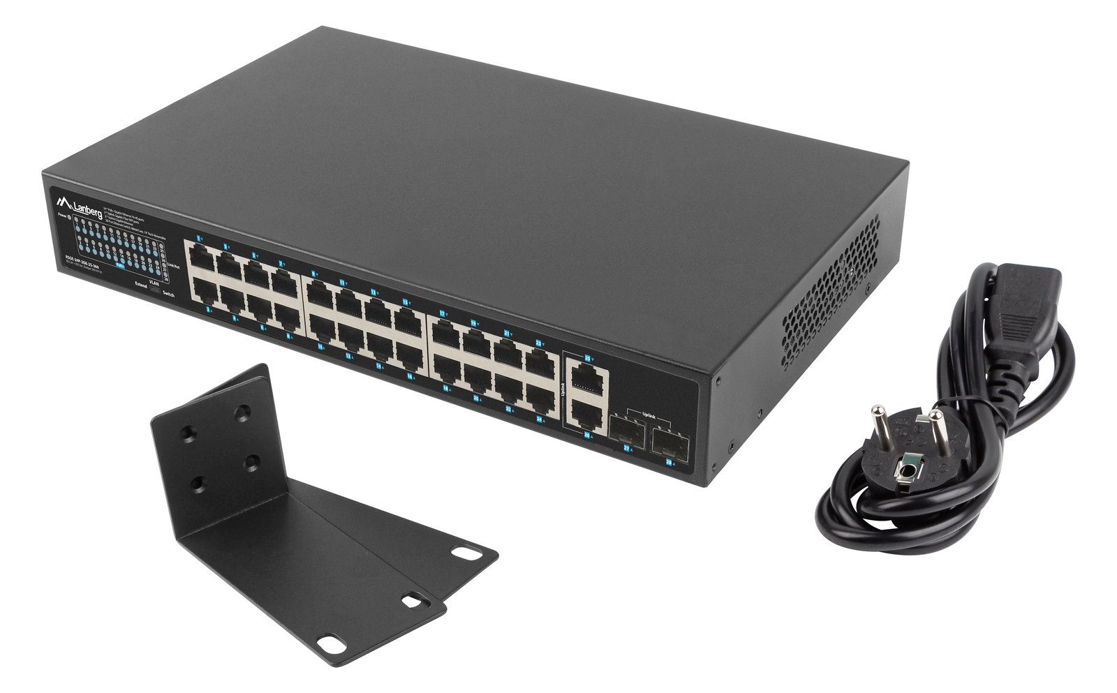 Lanberg RSGE-24P-2GE-2S-360 - Unmanaged