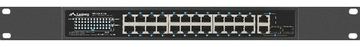 Lanberg Switch 24x 100Mb DSP+/2x Combo Rack 19 360W V2 - Switch - 1 Gbps von LumaTech