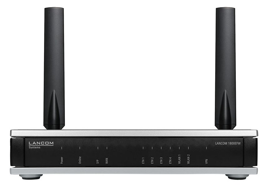 Lancom Business router with SFP port Gigabit Ethernet IPSec VPN load balancing QoS USB - Router - 1 Gbps