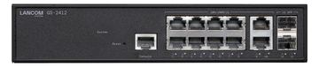 Lancom GS-2412 - Switch - managed - 10 x 10/100/1000 + 2 x 1 Gigabit SFP von LumaTech