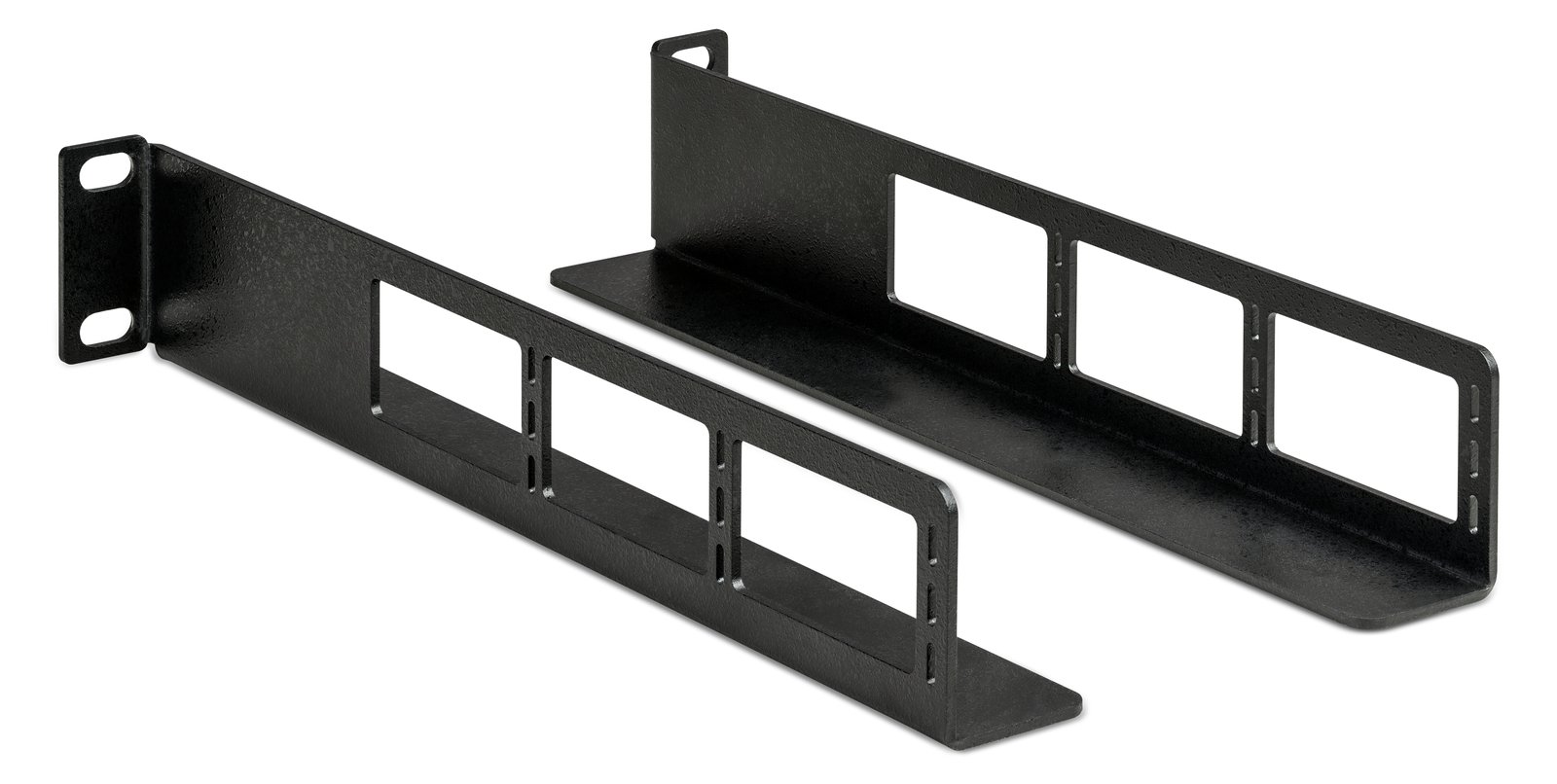Lancom LSW250 - Rackmontagesatz - schwarze Pulverbeschichtung - 48.3 cm (19)