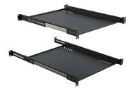 Lanview 19 D 800 Special Tray with side arms and sliding Black von LumaTech