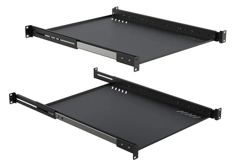 Lanview 19 D 800 Special Tray with side arms and sliding Black, Ansicht 2