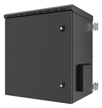 Lanview LOGON RWMIP55W12U45B - Wandmontiertes Regal - 12U - Schwarz von LumaTech
