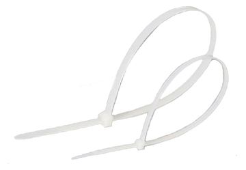 Lanview LVT551020 - Abreißbarer Kabelbinder - Nylon - Weiß - 3 - 35 mm - 3,5 cm - V2 von LumaTech