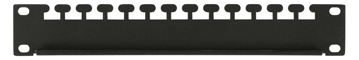 Lanview RAO300BL - Schwarz - 1U - 19 - Oval - 482 mm - 10 mm