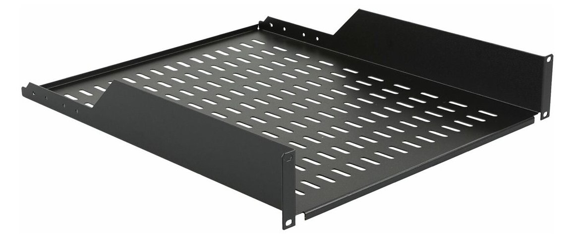 Lanview RAS215BL - Schwarz - 30 kg - 2U - 19 - Oval - 482 mm