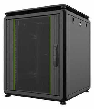 Lanview RDL12U66BL - 12U - 600 kg - 30,6 kg - Schwarz von LumaTech