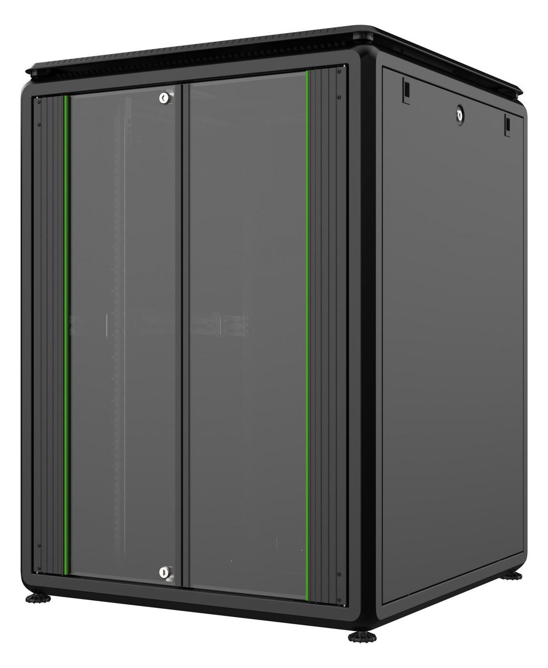 Lanview RDL20U88BL - 20U - 600 kg - 43 kg - Schwarz