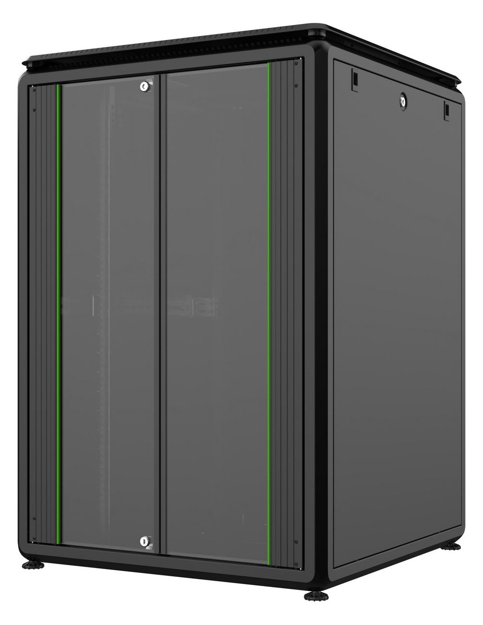Lanview RDL22U88BL - 22U - 600 kg - 72,1 kg - Schwarz