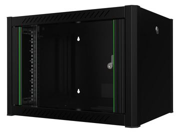 Lanview RWP07U45BL - Wandmontiertes Regal - 7U - 17 kg - Schwarz von LumaTech