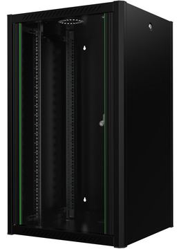 Lanview RWP20U56BL - Wandmontiertes Regal - 20U - 35,5 kg - Schwarz von LumaTech