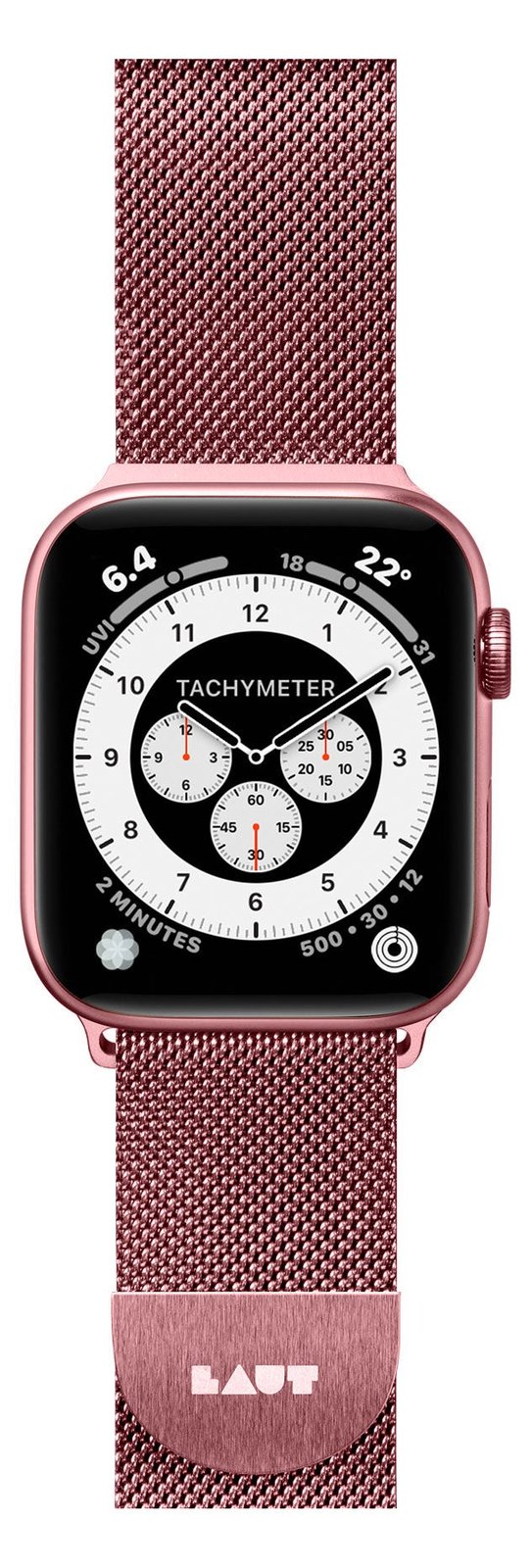 Laut International LAUT Steel Loop - Gurt - Smartwatch - Roségold - Apple - Apple Watch 38/40/41 mm - Edelstahl