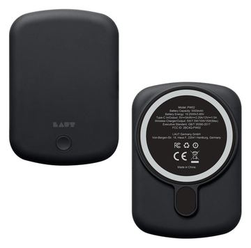 Laut International POWER CHARGE HANDY Black Powerbank comp. with MagSafe von LumaTech