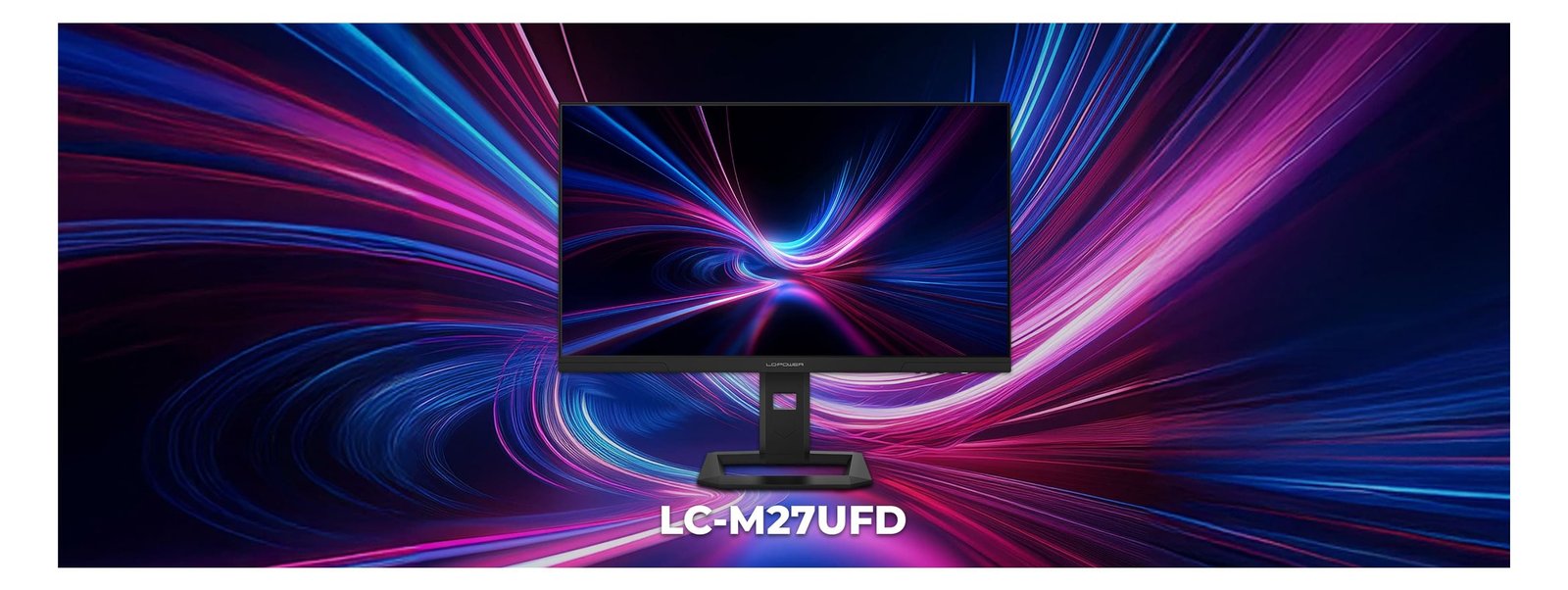 LC-Power 27 LC-M27UFD DP+HDMI 2.1 4K Dual-Mode - Flachbildschirm (TFT/LCD) - 68,6 cm