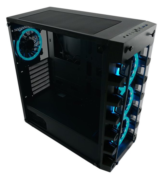 LC-Power Gaming 709B Solar_System_X - Tower - ATX - Seitenteil mit Fenster (gehärtetes Glas)