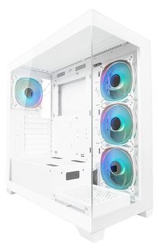 LC-Power Gehäuse Gaming LC-715W-ON Seamless_Pale_X ATX Gaming 715W - Gehäuse von LumaTech