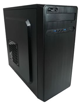 LC-Power Gehäuse Micro-ATX 2017MB black USB3.2/Audio o.Netzteil von LumaTech