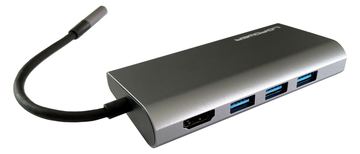 LC-Power LC-HUB-C-MULTI-5 - Dockingstation - USB-C von LumaTech